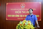 21 đơn vị thuộc VKSND tỉnh Thanh Hóa hoàn thành 100 chỉ tiêu công tác