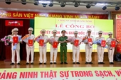 Công an tỉnh Quảng Ninh điều động, bổ nhiệm 11 lãnh đạo các đơn vị