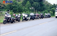 7 xe mô tô phân khối lớn từ TP HCM lên vi phạm tốc độ tại Đắk Nông