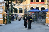 An ninh được siết chặt tại phiên tòa xét xử Nguyễn Phương Hằng và đồng phạm