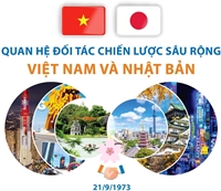 Quan hệ Đối tác Chiến lược sâu rộng Việt Nam-Nhật Bản