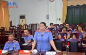VKSND Quảng Ngãi phối hợp tổ chức phiên tòa trực tuyến rút kinh nghiệm vụ án ma túy