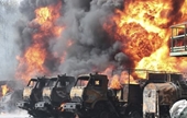 Kho xăng dầu lậu ở Benin bùng cháy dữ dội, 35 người thiệt mạng