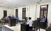 VKSND huyện Yên Mỹ công bố chứng cứ bằng hình ảnh tại phiên tòa xét xử sơ thẩm