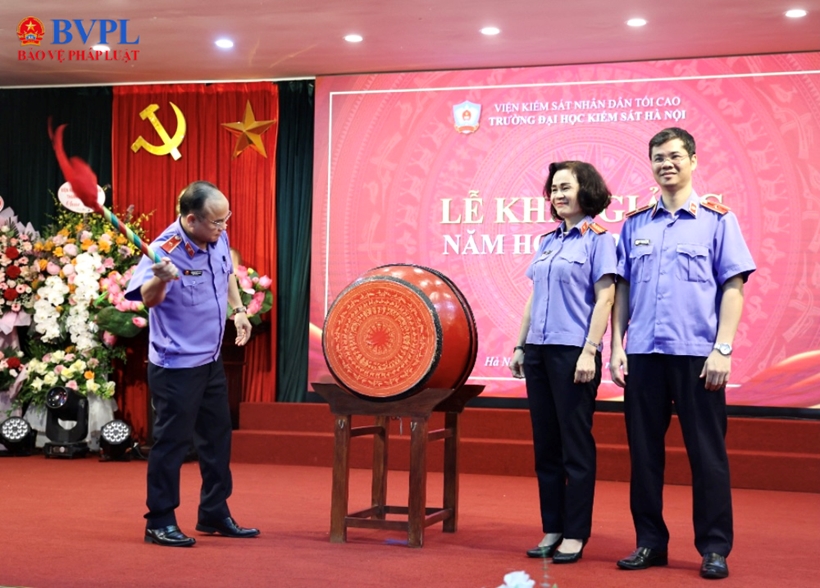 Trường Đại học Kiểm sát Hà Nội khai giảng năm học 2023-2024
