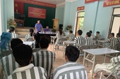 VKSND tỉnh Lai Châu tuyên tuyền pháp luật cho phạm nhân tại Trại tạm giam Công an tỉnh