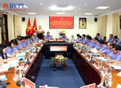 Viện cấp cao 3 kiểm tra công tác tại VKSND tỉnh An Giang