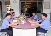 VKSND huyện Long Phú phối hợp tổ chức phiên tòa dân sự rút kinh nghiệm
