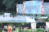 Lần đầu tiên tổ chức hình thức sân khấu thực cảnh tại Lễ hội Lam Kinh