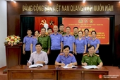 Liên ngành thị xã Hương Trà ký quy chế phối hợp về tội phạm và giải quyết kiến nghị khởi tố