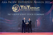 Tập đoàn T T Group xuất sắc giành “cú đúp” giải thưởng tại APEA 2023
