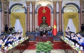 Chủ tịch nước gặp mặt Đoàn đại biểu Tổng hội Nông nghiệp và Phát triển nông thôn Việt Nam
