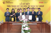 T T Group hợp tác với BNK - tập đoàn tài chính hàng đầu Hàn Quốc