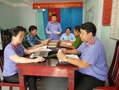 Trực tiếp kiểm sát công tác thi hành án hình sự trên địa bàn huyện Châu Thành A