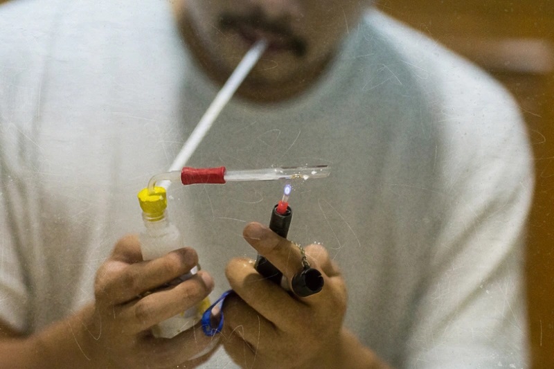 Bắt giữ nhóm đối tượng tổ chức sử dụng trái phép chất ma túy

​