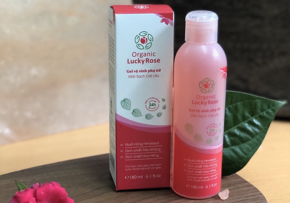 Thu hồi, đình chỉ lưu hành Gel vệ sinh phụ nữ Oganic Lucky Rose