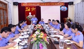 Khảo sát, kiểm tra công tác tuyên truyền tại VKSND tỉnh Thái Nguyên