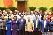 Tổng Bí thư Nguyễn Phú Trọng dự phiên thảo luận của Quốc hội về tình hình phát triển kinh tế-xã hội