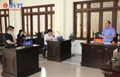 VKSND tỉnh Hà Nam phối hợp tổ chức phiên tòa trực tuyến và rút kinh nghiệm