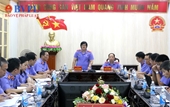 VKSND tối cao kiểm tra công tác tại VKSND tỉnh Thái Bình