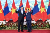 Thủ tướng Phạm Minh Chính tiếp Tổng thống Mông Cổ Ukhnaagiin Khurelsukh