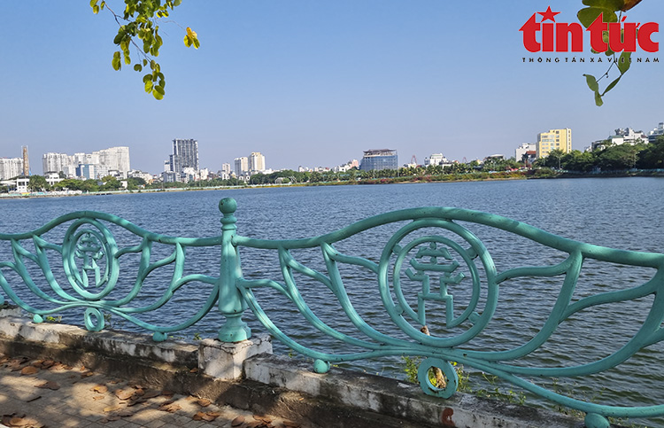 Vẻ đẹp Hồ Tây sau thời gian dọn rác