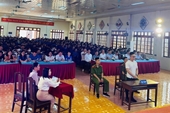 Đoàn thanh niên VKSND tỉnh Thanh Hóa phối hợp tuyên truyền, phổ biến giáo dục pháp luật