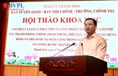 VKSND tỉnh Thanh Hóa tham luận khoa học về giá trị cuốn sách của Tổng Bí thư Nguyễn Phú Trọng