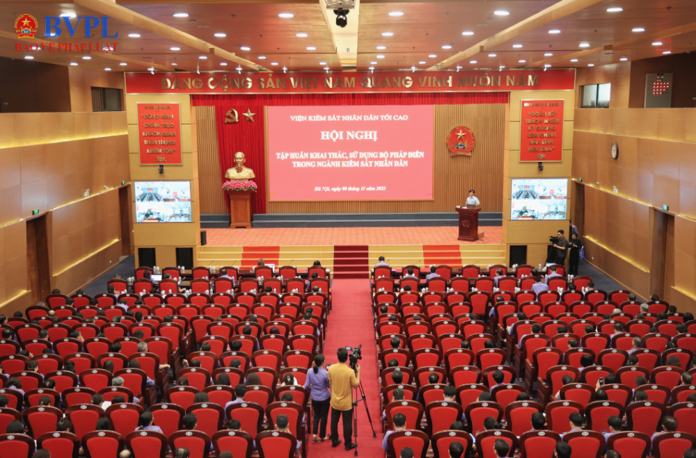 Tập huấn khai thác, sử dụng Bộ pháp điển trong ngành Kiểm sát nhân dân