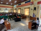 VKSND huyện Đức Thọ phối hợp tổ chức phiên tòa giả định về tội “Cố ý gây thương tích”