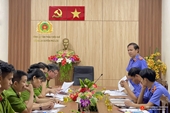 Trực tiếp kiểm sát việc tiếp nhận, giải quyết nguồn tin về tội phạm tại Công an huyện Phú Lộc