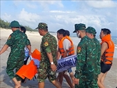 Tìm thấy nam học sinh mất tích khi tắm biển tại Quảng Trị