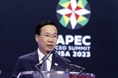 Chủ tịch nước Võ Văn Thưởng phát biểu tại Hội nghị Thượng đỉnh Doanh nghiệp APEC