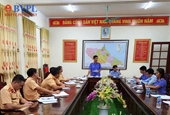 VKSND tỉnh Hà Tĩnh kiểm sát trực tiếp tại Phòng CSGT Công an tỉnh