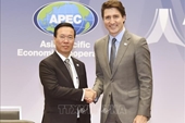 Chủ tịch nước Võ Văn Thưởng gặp Thủ tướng Canada Justin Trudeau