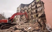Sập chung cư 5 tầng ở Nga, 213 cư dân sơ tán khẩn cấp