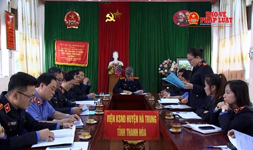 Cụm thi đua số 2 VKSND tỉnh Thanh Hoá tổng kết công tác thi đua khen thưởng năm 2023