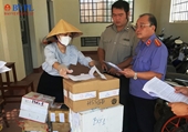 VKSND tỉnh Quảng Trị trực tiếp kiểm sát việc tiêu hủy gần 100 kg ma túy đá