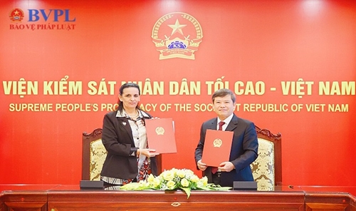 Hội đàm và ký Chương trình hợp tác giai đoạn 2024 - 2025 giữa VKS tối cao hai nước Việt Nam - Cuba