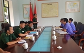 VKSND huyện Quan Sơn kiến nghị Đồn Biên phòng Cửa khẩu Quốc tế Na Mèo