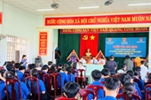 VKSND huyện Vĩnh Linh phối hợp tổ chức phiên tòa giả định về tội phạm ma túy