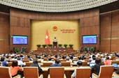 Quốc hội biểu quyết thông qua Luật Tài nguyên nước sửa đổi