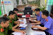 VKSND huyện Cam Lộ trực tiếp kiểm sát tại Nhà tạm giữ Công an cùng cấp