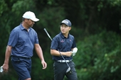 Vinpearl DIC Legends Vietnam 2023 Nguyễn Anh Minh kèm chặt huyền thoại golf thế giới Michael Campbell