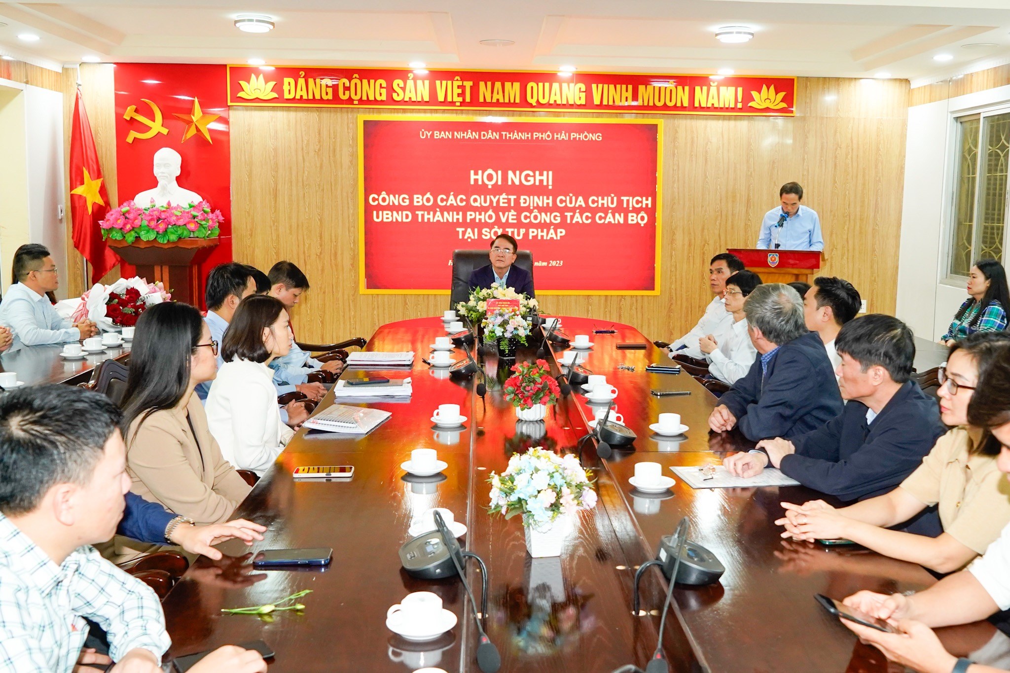 Giám đốc Sở Tư pháp TP Hải Phòng xin nghỉ việc