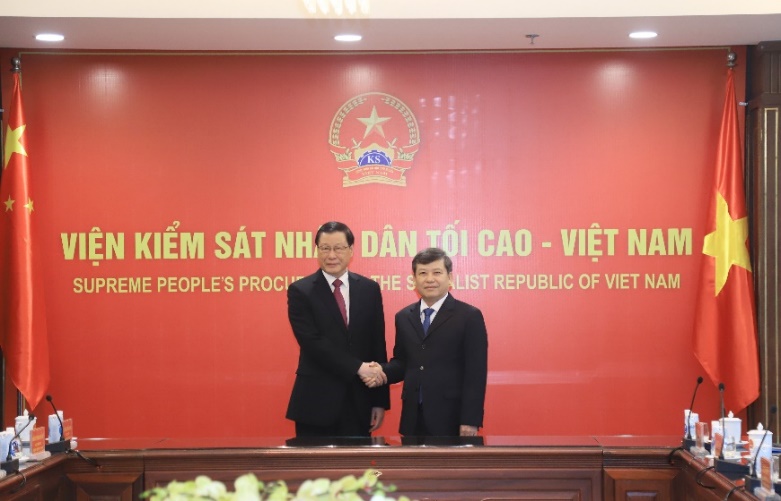 Việt Nam - Trung Quốc Tăng cường hợp tác giữa ngành Kiểm sát nhân dân hai nước