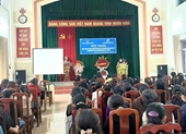 Gần 400 Hội viên Hội liên hiệp phụ nữ các xã, phường thuộc thành phố Tuyên Quang được tuyên truyền, đối thoại chính sách pháp luật về BHXH, BHYT