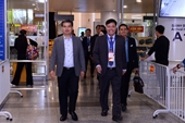 Các đoàn đại biểu quốc tế đến Hà Nội tham dự Hội nghị Viện trưởng Viện kiểm sát Viện công tố các nước ASEAN - Trung Quốc lần thứ 13