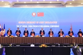 Ký Tuyên bố chung Hội nghị Viện trưởng Viện kiểm sát, Viện công tố các nước ASEAN - Trung Quốc lần thứ 13