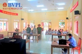 VKSND huyện Tây Hòa phối hợp xét xử lưu động tại Trại giam Xuân Phước